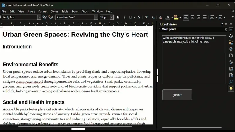 Demo of LibreThinker in action